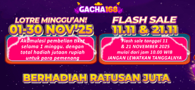 GACHA168 Situs Slot Gampang Menang Maxwin